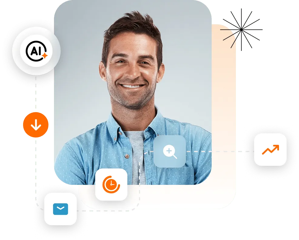 Smackdab AI assistant tools inside the all-in-one CRM