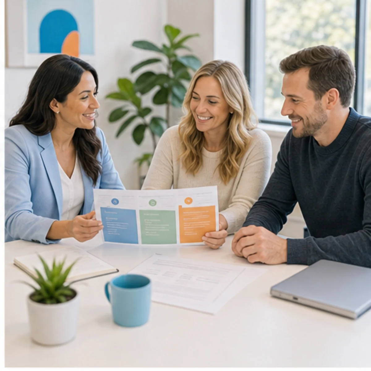 Smackdab CRM visual for accounting firms showing consultation options