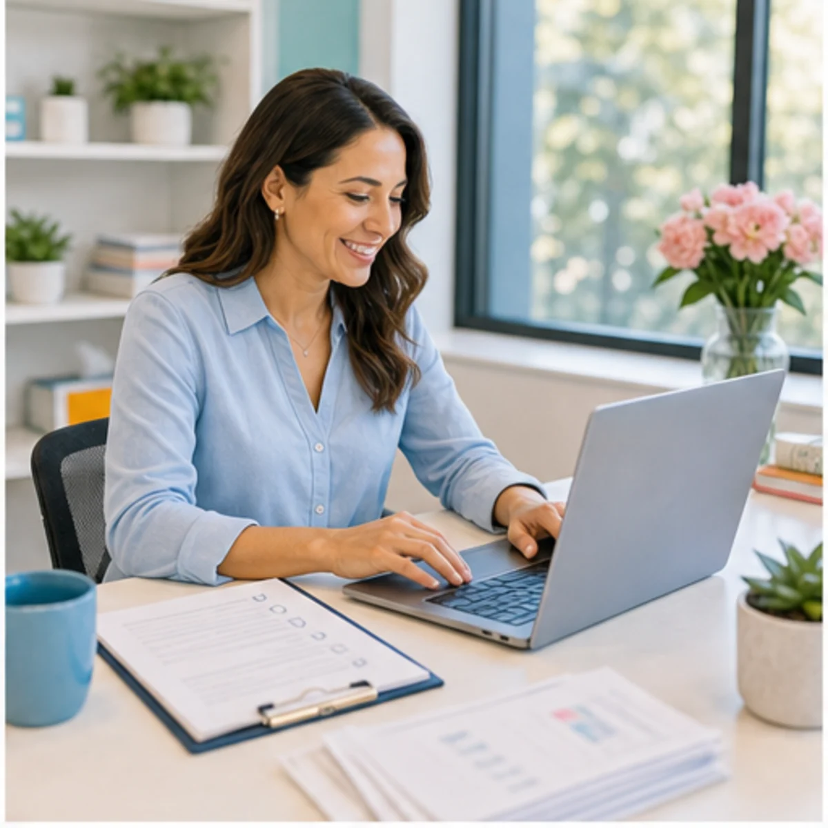 Smackdab CRM visual for bookkeepers showing intake and lead capture
