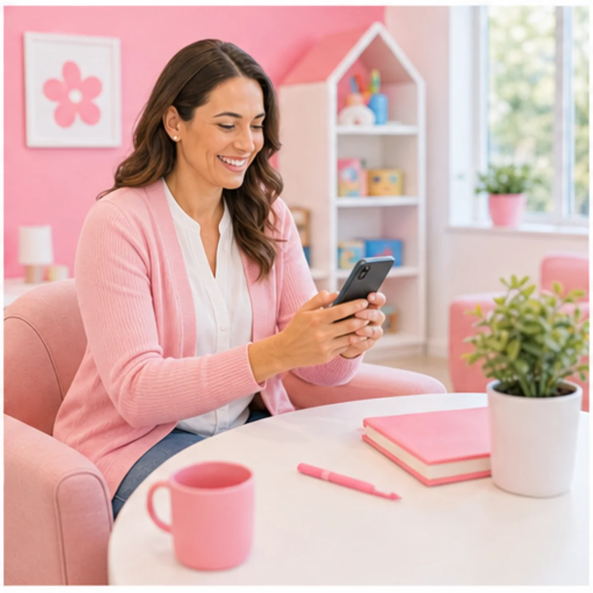 Smackdab CRM visual for childcare centers showing follow-up workflow