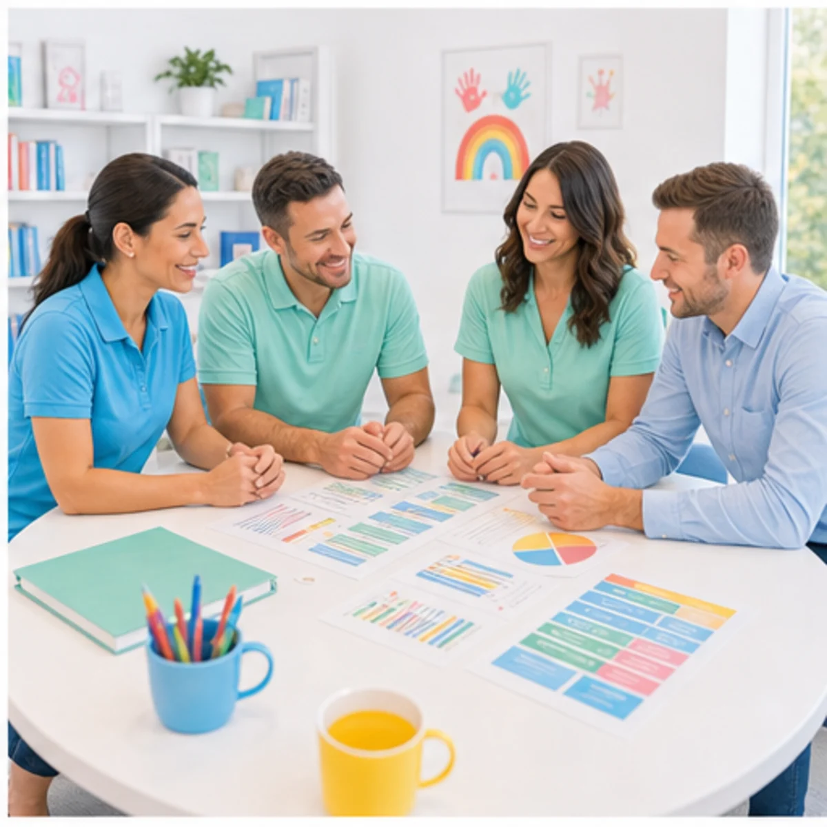 Smackdab CRM visual for childcare centers showing relationship reporting