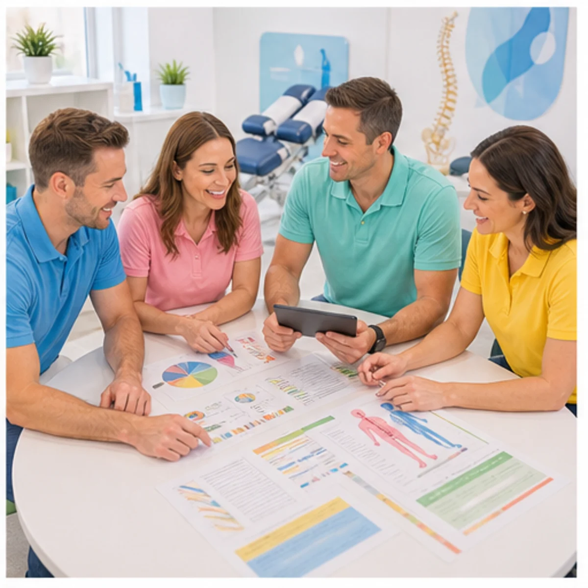 Smackdab CRM visual for chiropractors showing relationship reporting