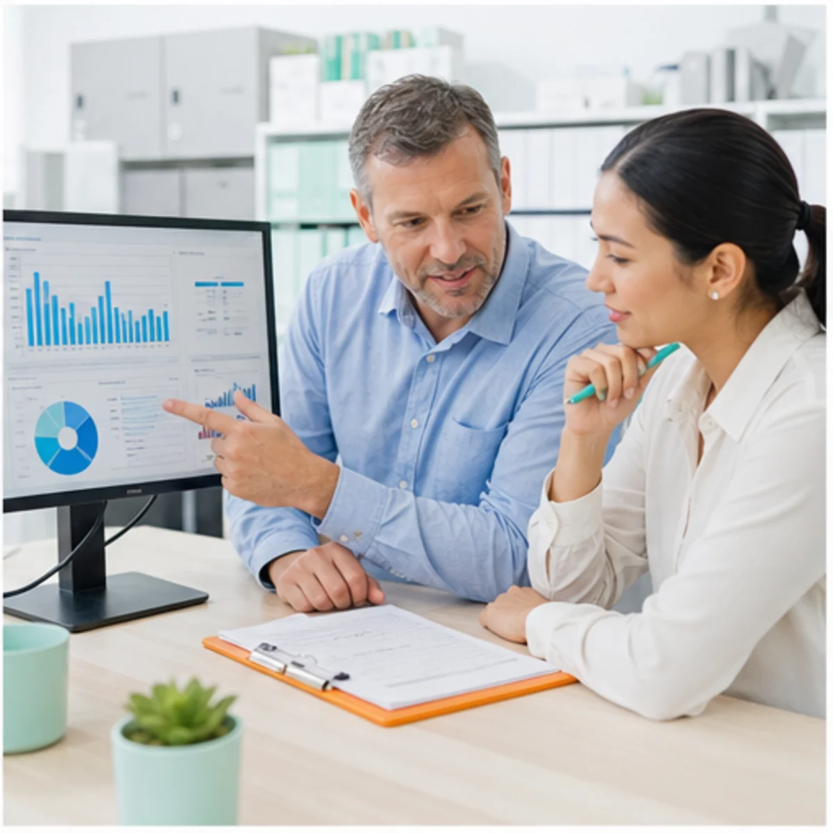 Smackdab CRM visual for distributors showing relationship reporting