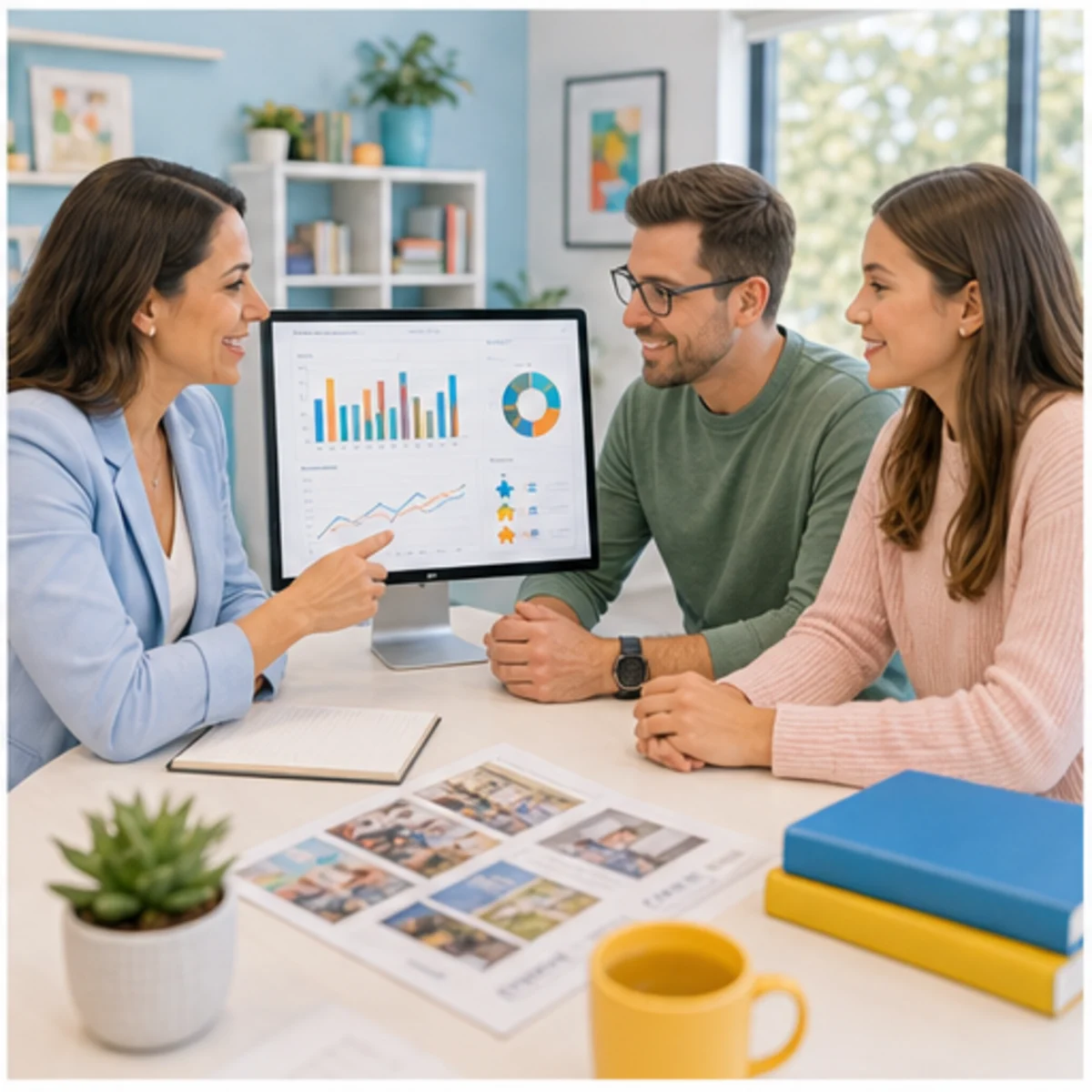 Smackdab CRM visual for education providers showing relationship reporting