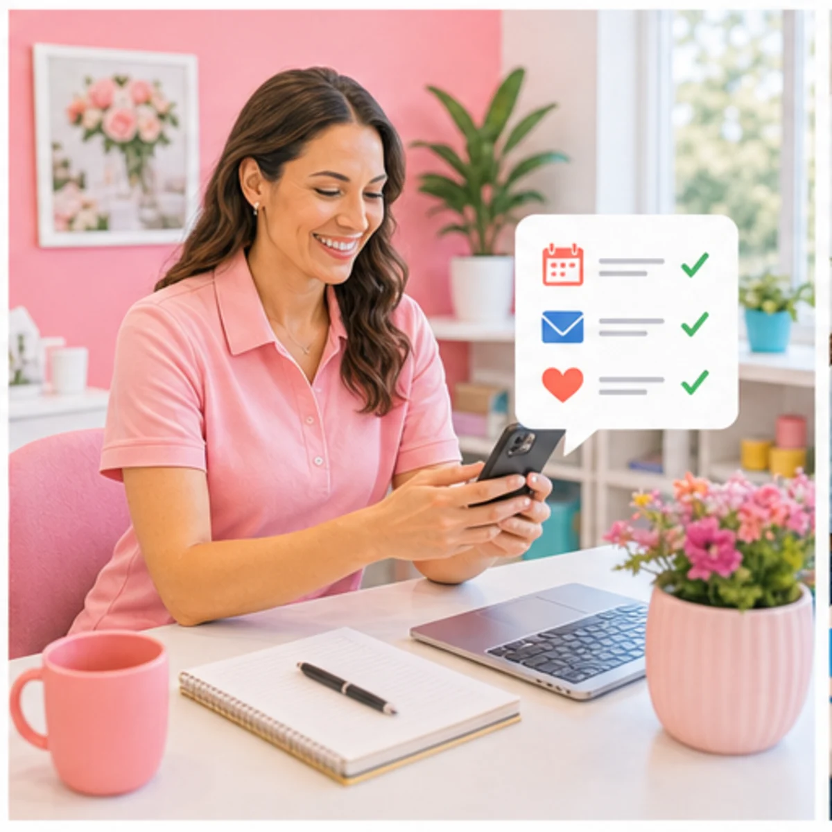 Smackdab CRM visual for event planners showing follow-up workflow