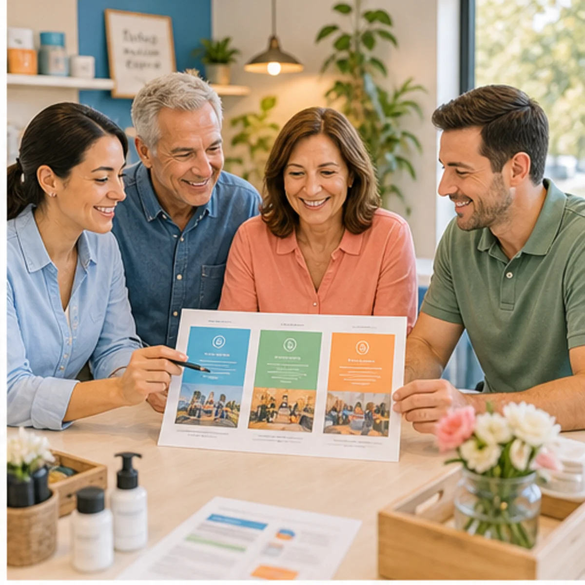 Smackdab CRM visual for family businesses showing consultation options