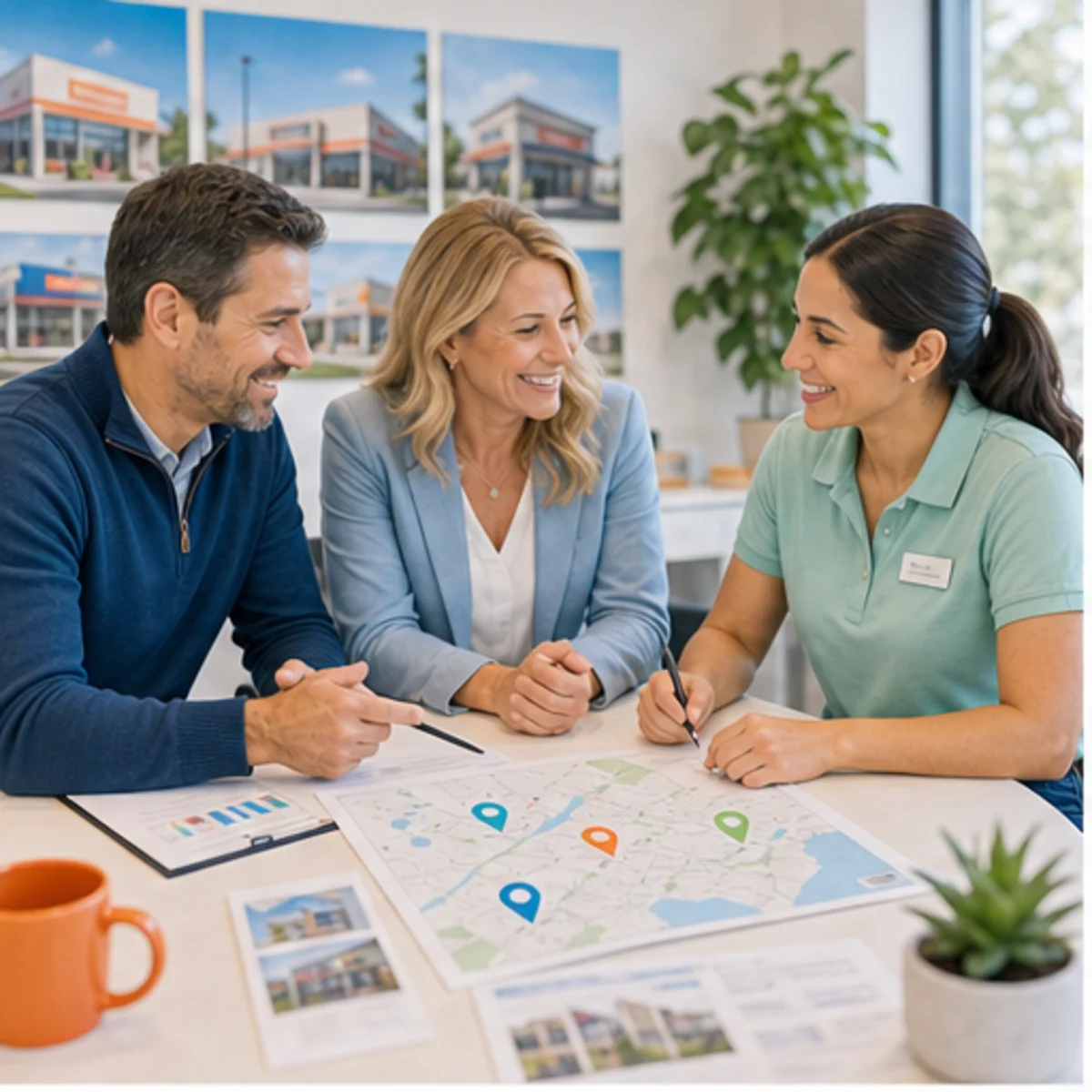Smackdab CRM hero image for franchise owners showing hero consultation