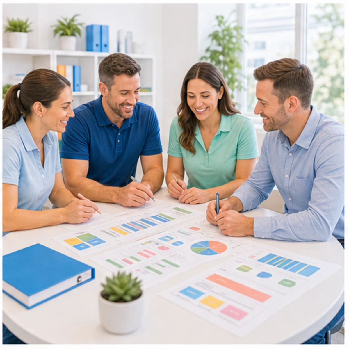 Smackdab CRM visual for garage door companies showing relationship reporting