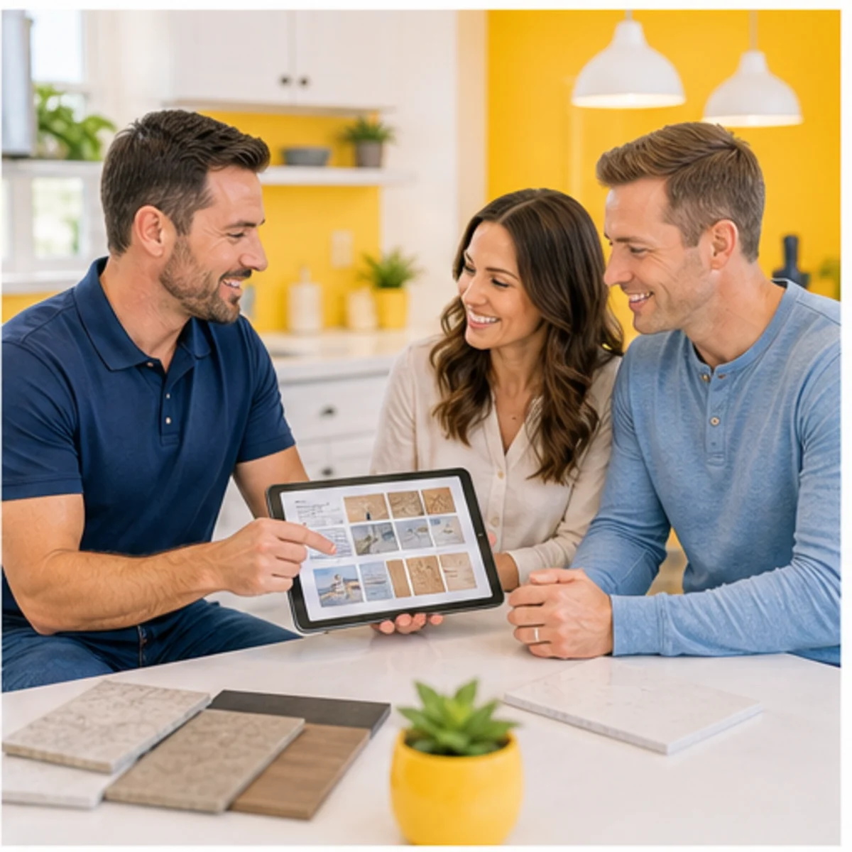 Smackdab CRM visual for general contractors showing consultation options