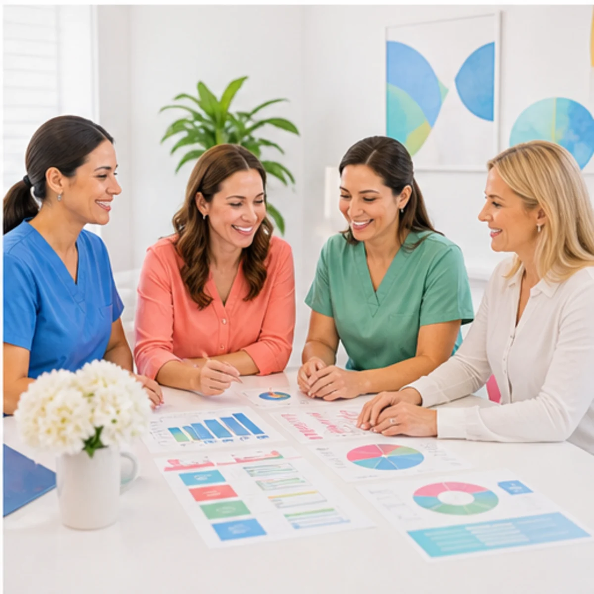 Smackdab CRM visual for home care agencies showing relationship reporting