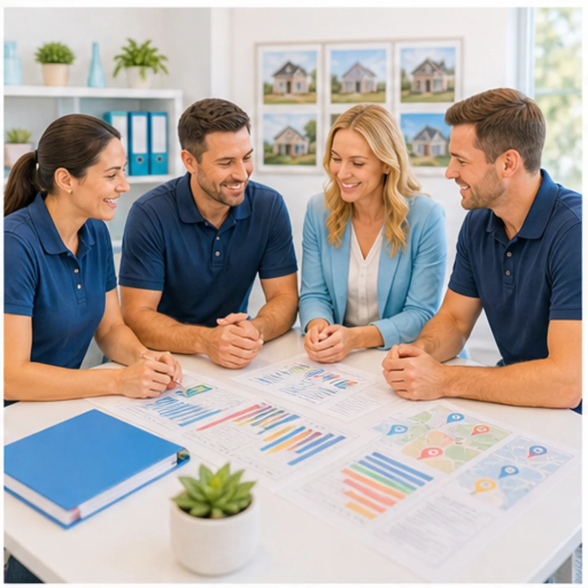 Smackdab CRM visual for home inspectors showing relationship reporting