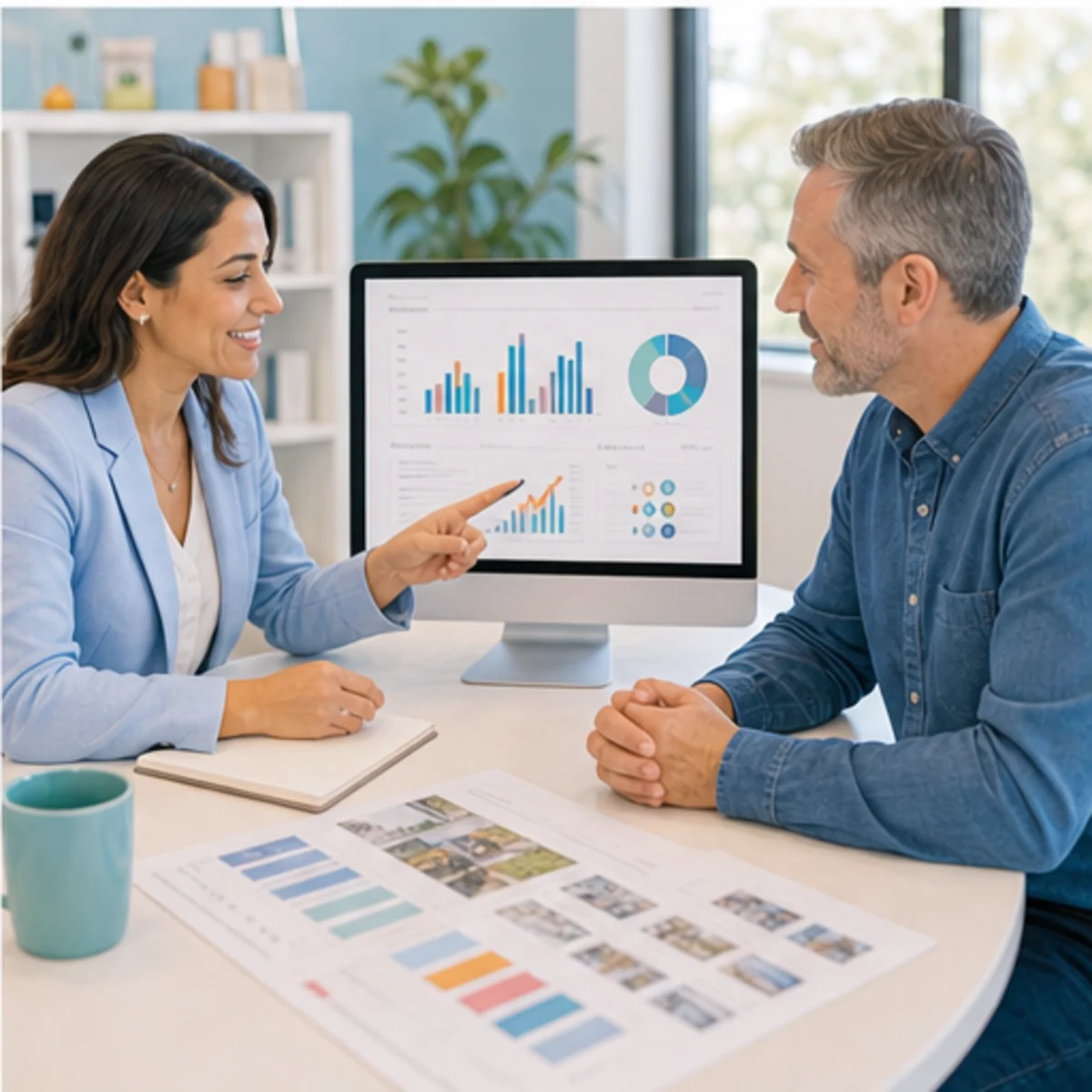 Smackdab CRM visual for hr consultants showing relationship reporting