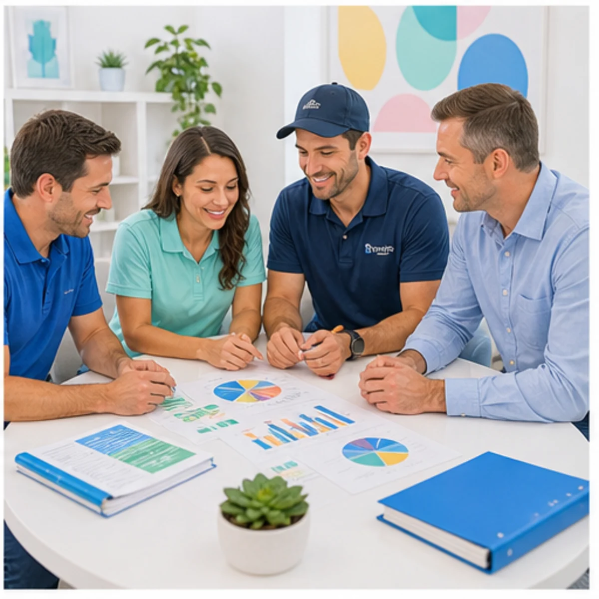 Smackdab CRM visual for hvac companies showing relationship reporting