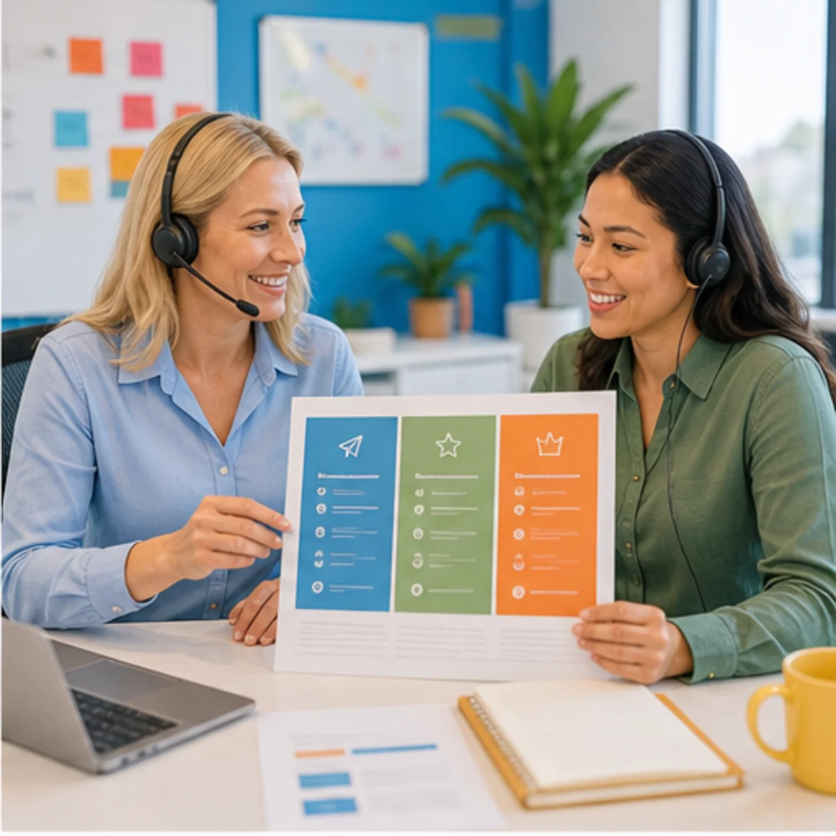 Smackdab CRM visual for inside sales teams showing consultation options