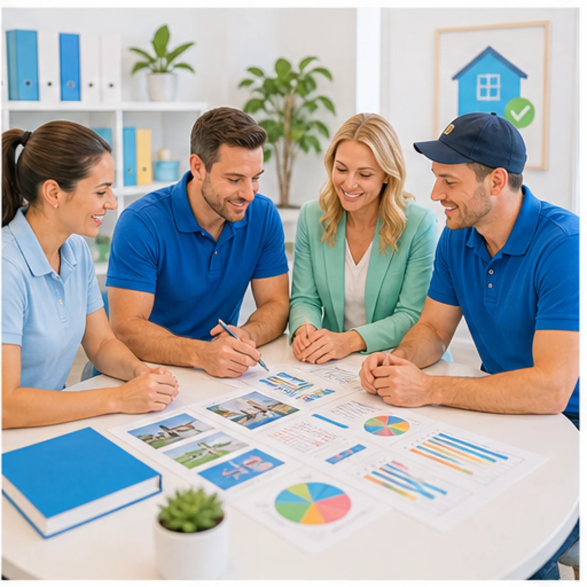 Smackdab CRM visual for installation services showing relationship reporting