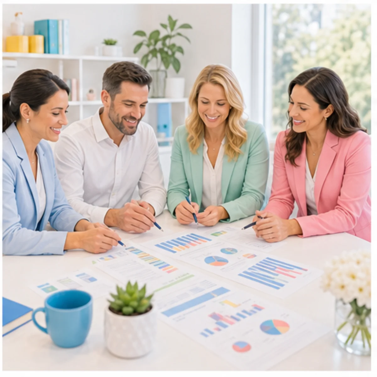 Smackdab CRM visual for law firms showing relationship reporting