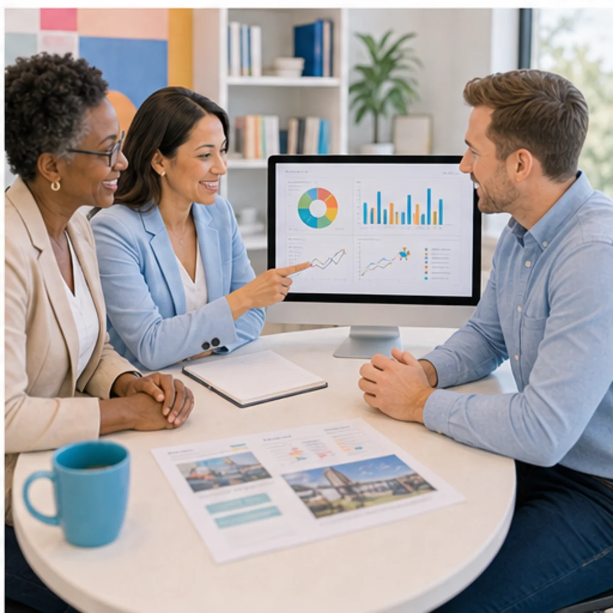 Smackdab CRM visual for membership organizations showing relationship reporting
