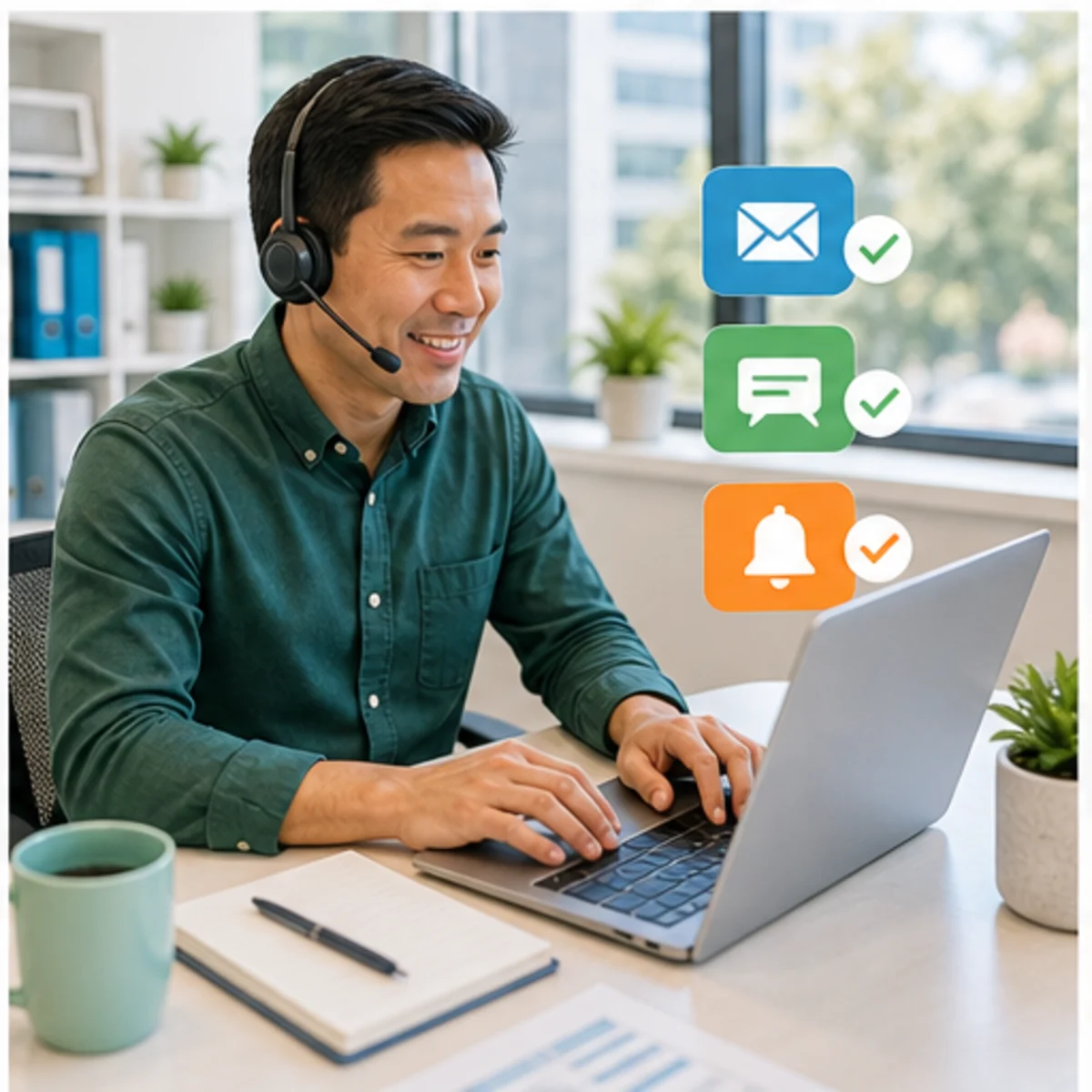 Smackdab CRM visual for operations teams showing follow-up workflow