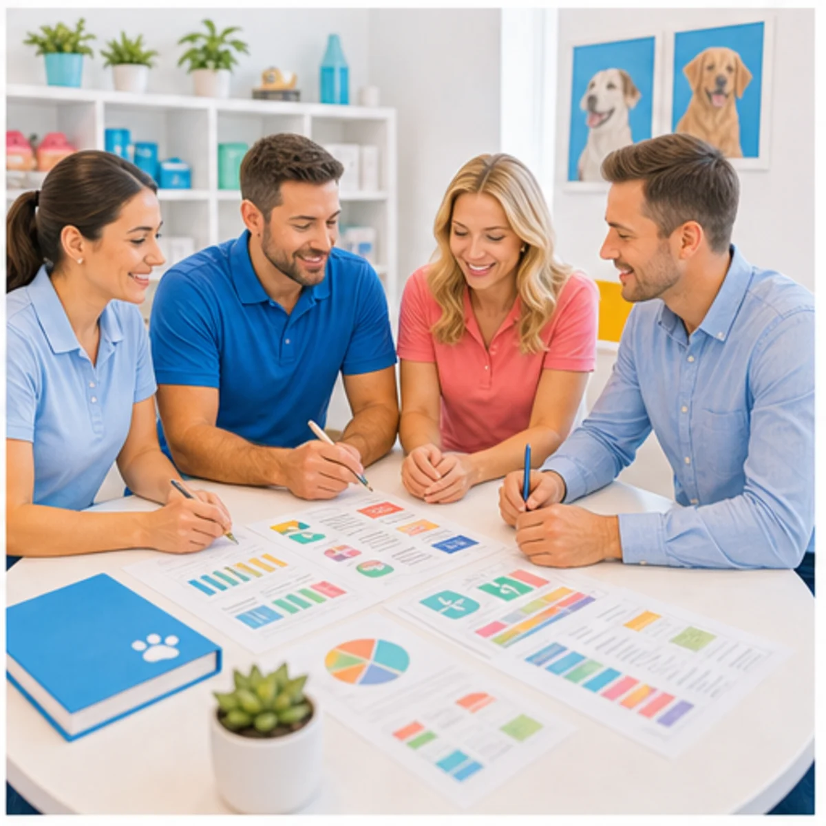 Smackdab CRM visual for pet service businesses showing relationship reporting