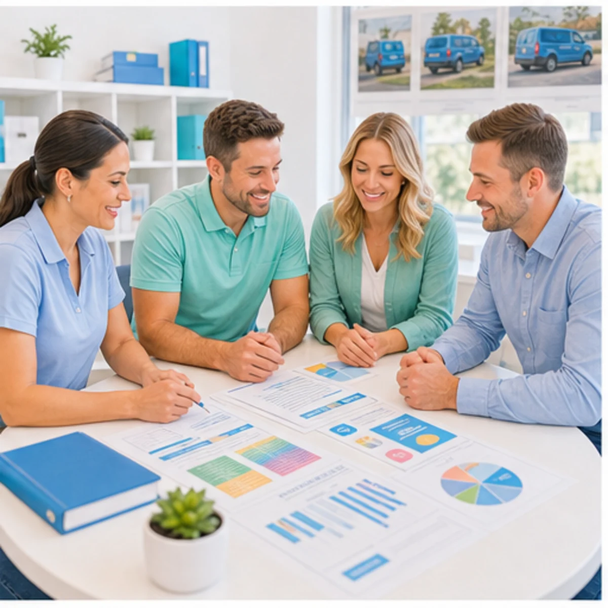 Smackdab CRM visual for restoration companies showing relationship reporting