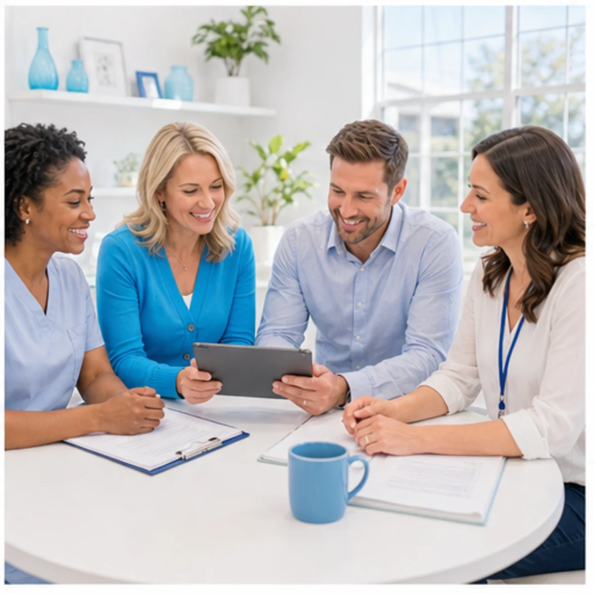 Smackdab CRM visual for senior care providers showing relationship reporting