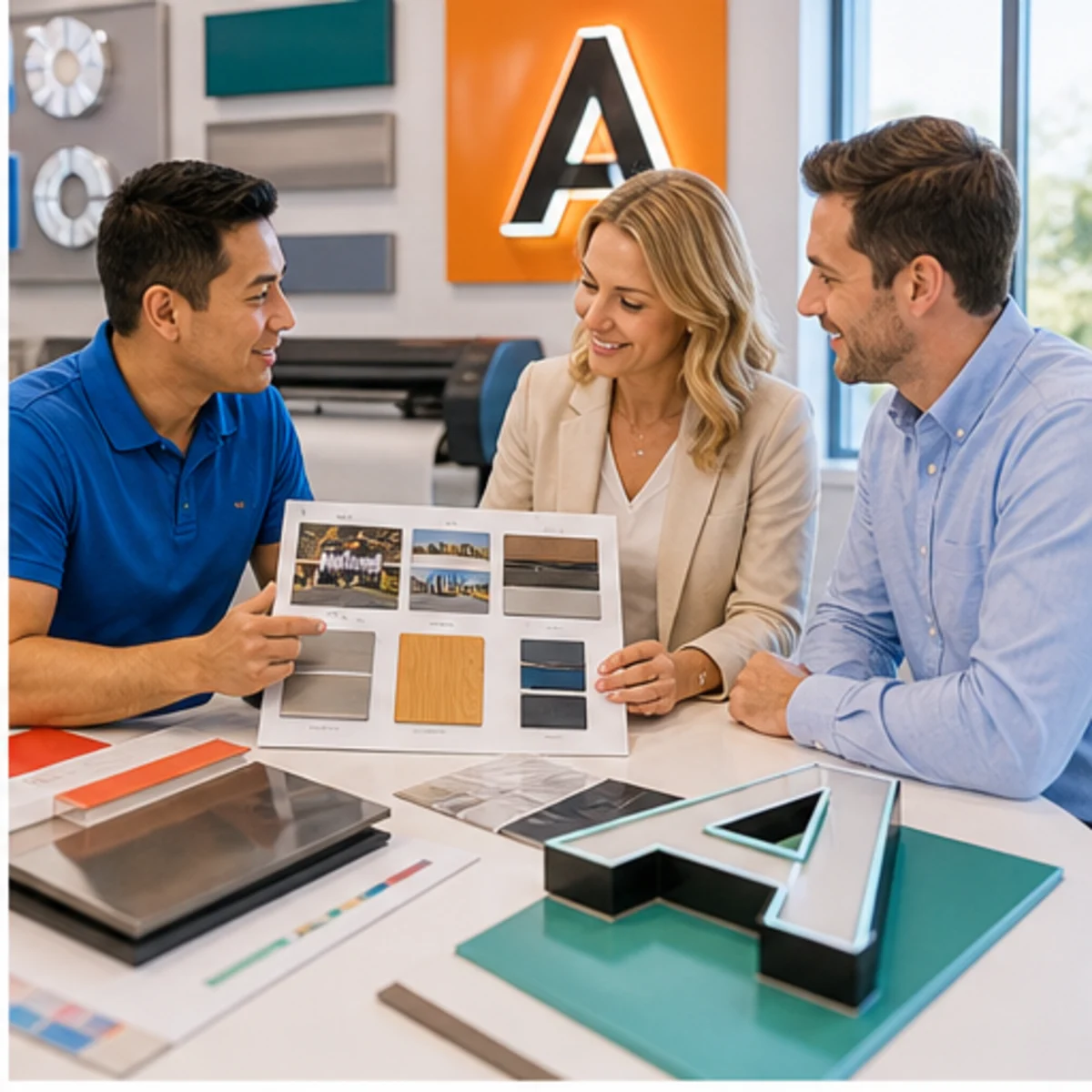 Smackdab CRM visual for sign companies showing consultation options