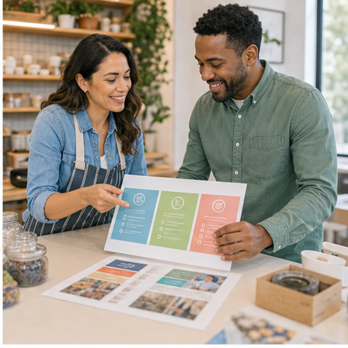 Smackdab CRM visual for small businesses showing consultation options