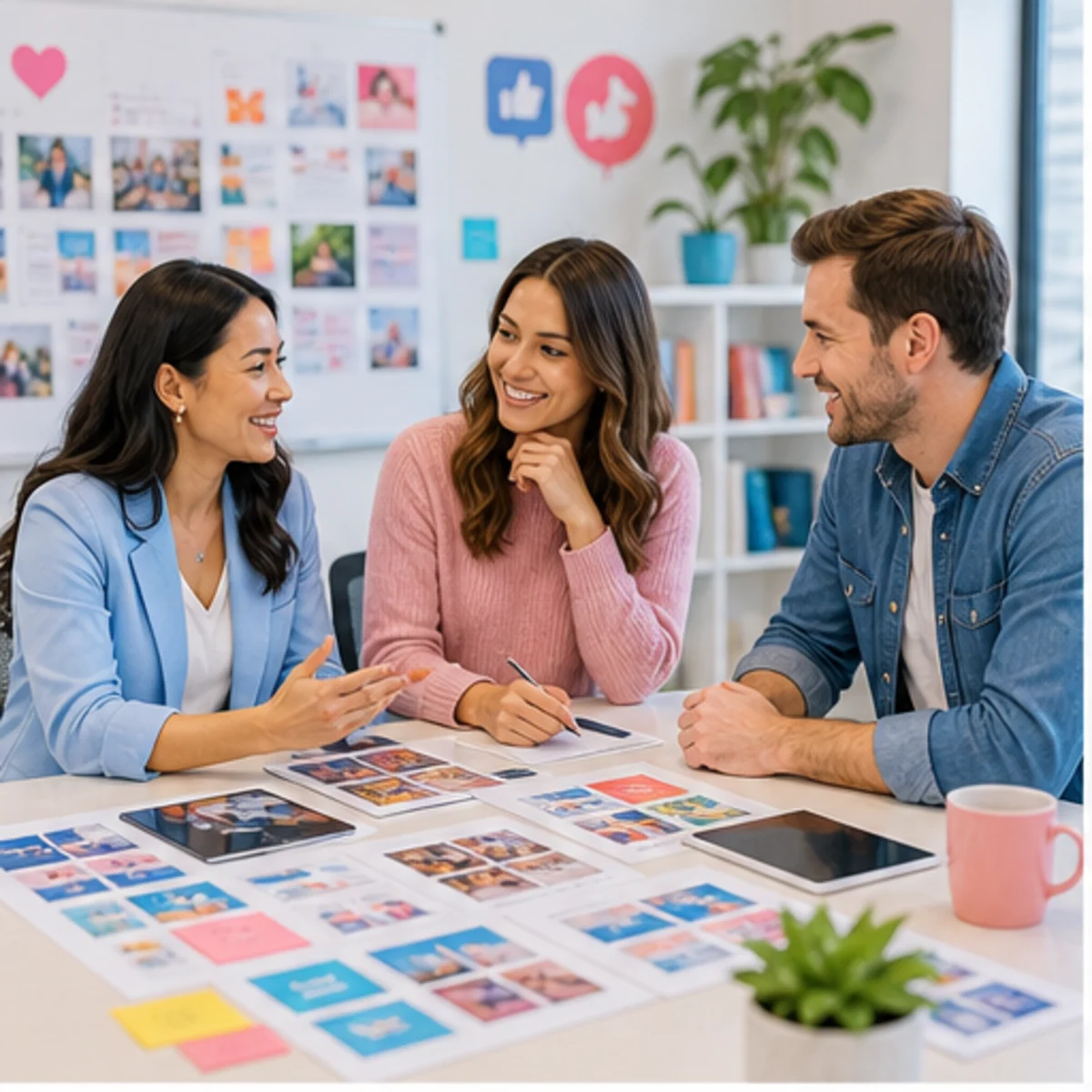 Smackdab CRM hero image for social media agencies showing hero consultation