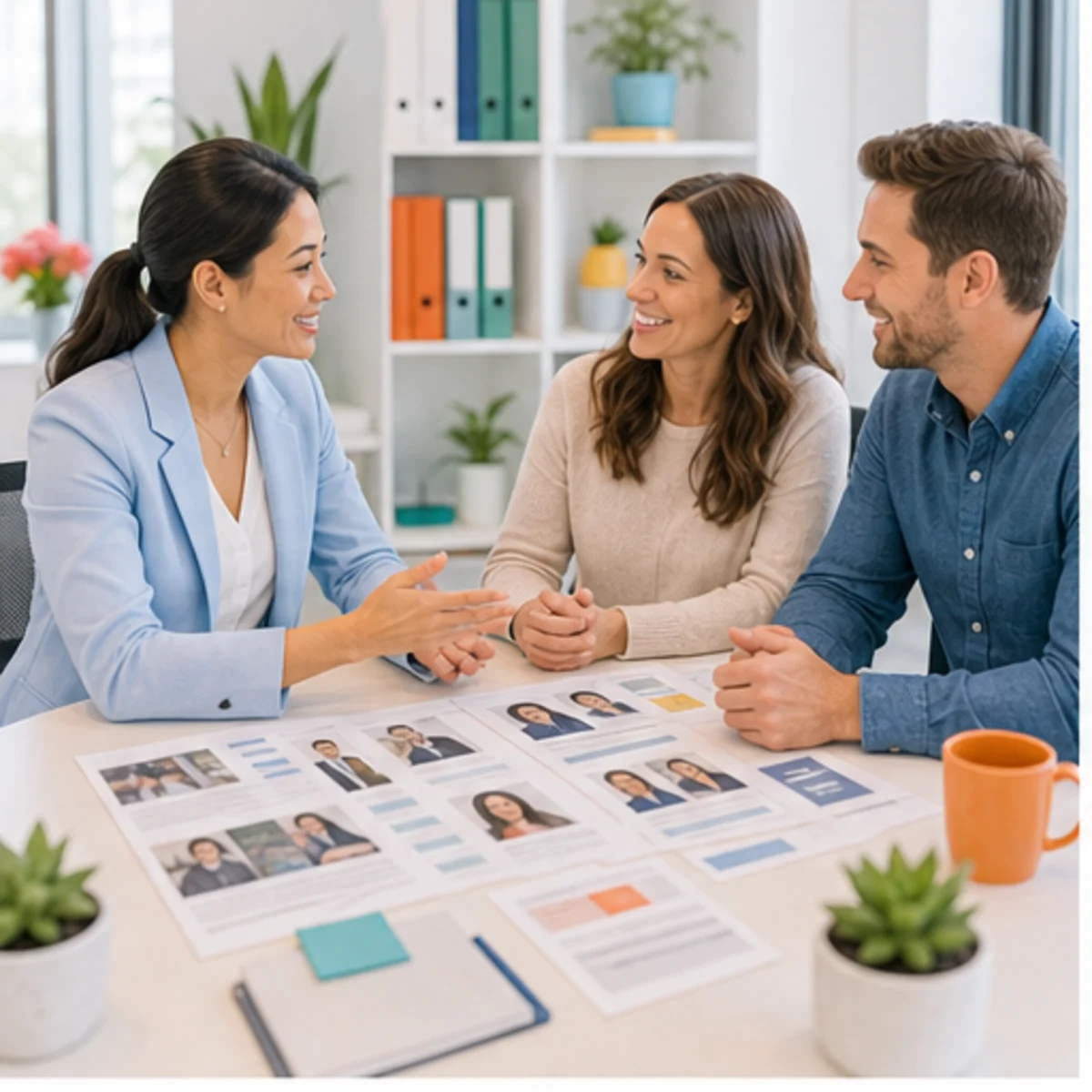 Smackdab CRM hero image for staffing agencies showing hero consultation