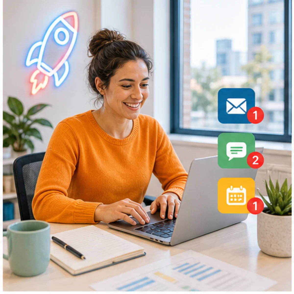 Smackdab CRM visual for startups showing intake and lead capture