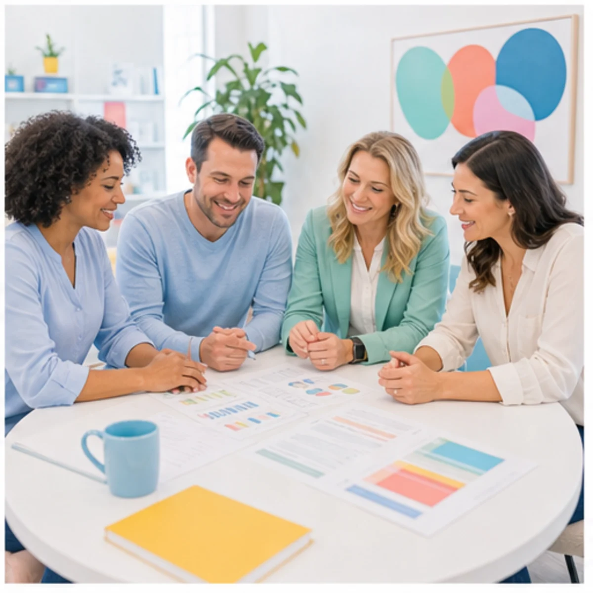 Smackdab CRM visual for therapy practices showing relationship reporting