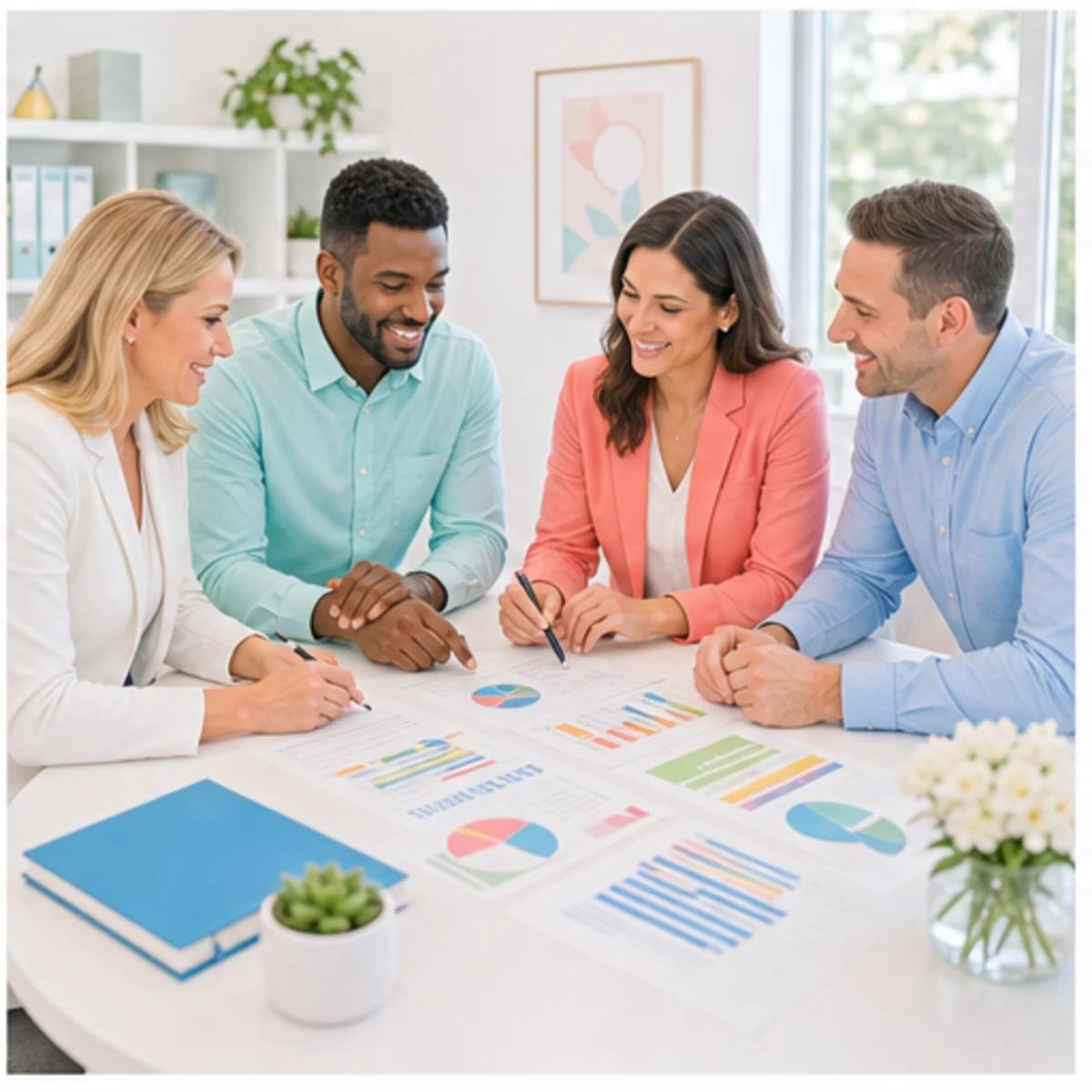 Smackdab CRM visual for title companies showing relationship reporting