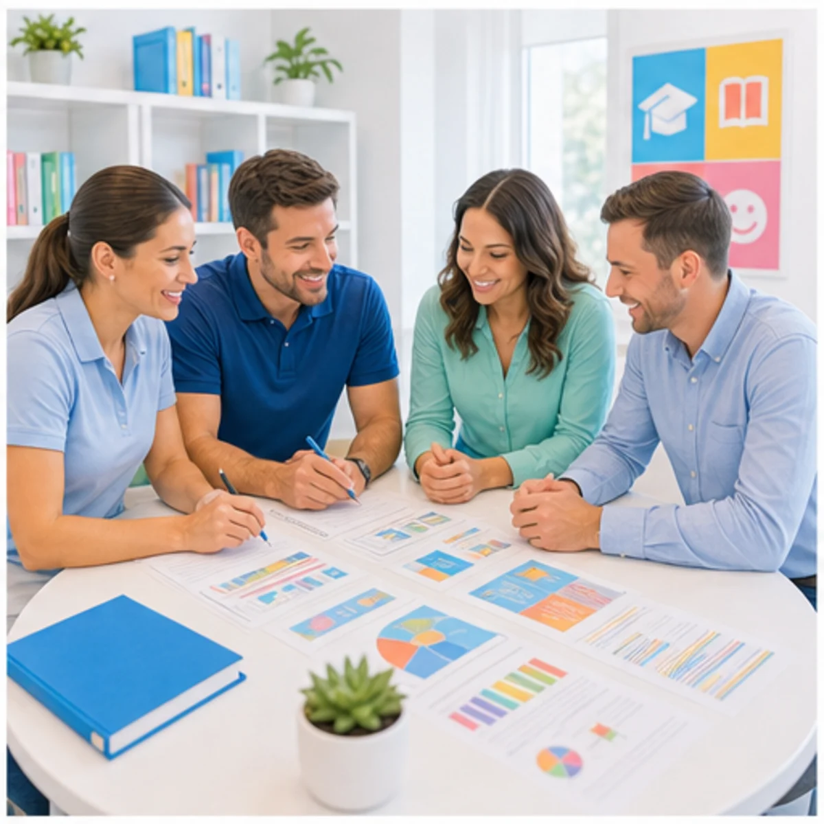Smackdab CRM visual for tutoring centers showing relationship reporting