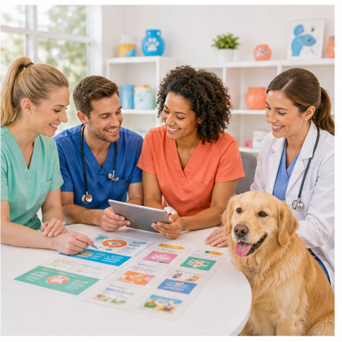 Smackdab CRM visual for veterinary clinics showing relationship reporting