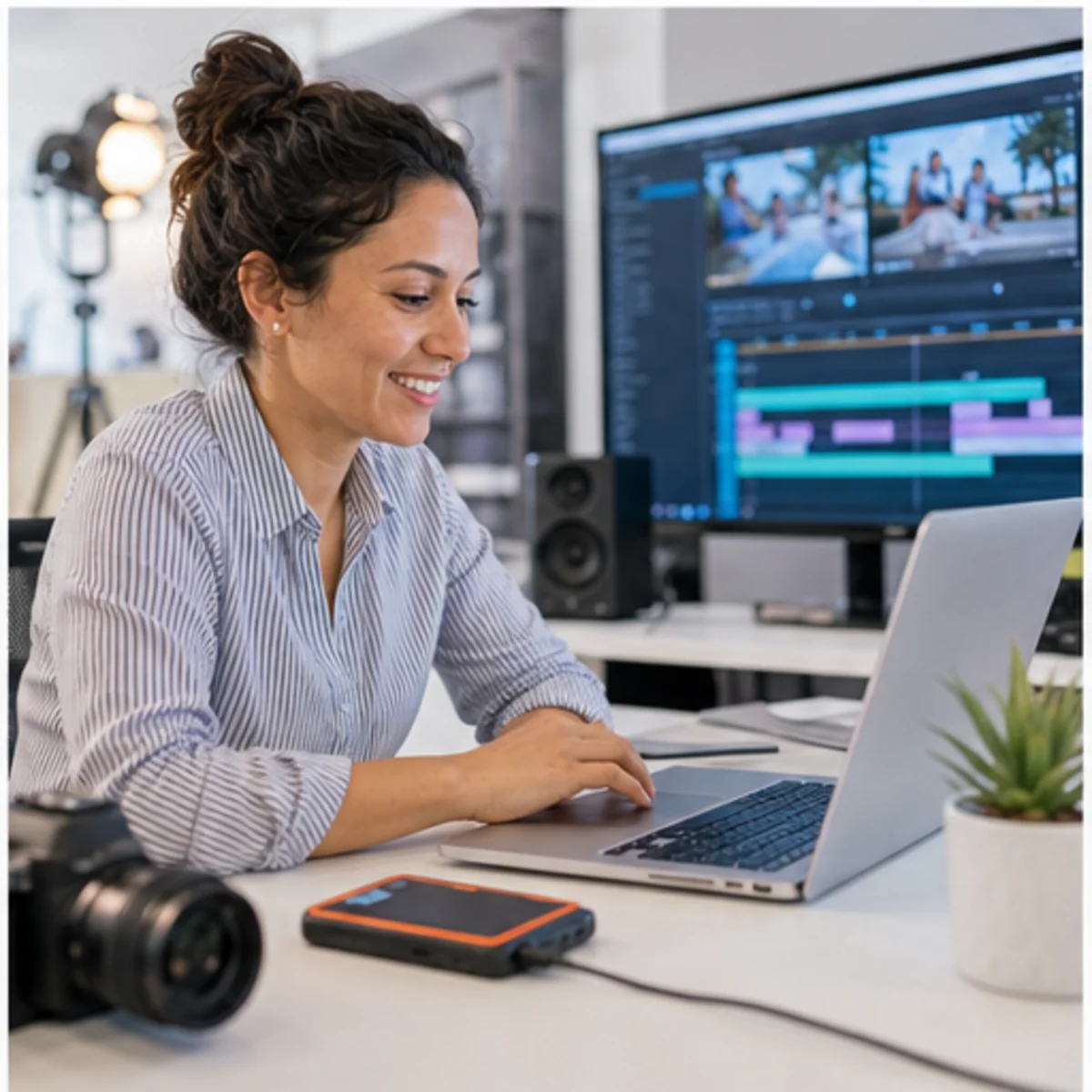 Smackdab CRM visual for videographers showing follow-up workflow