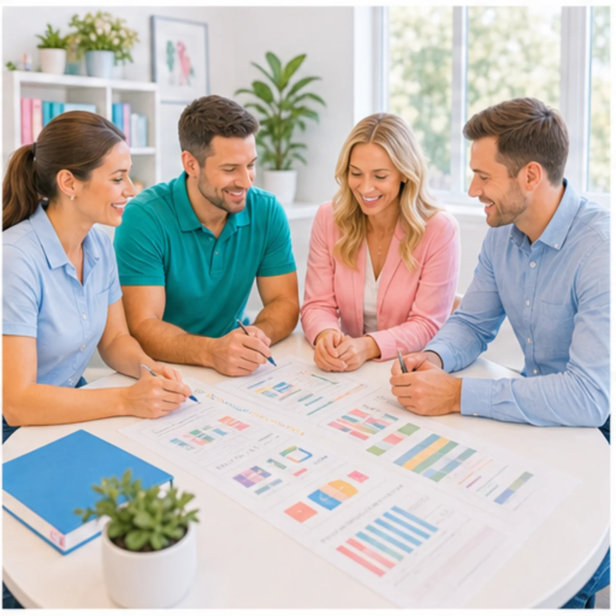 Smackdab CRM visual for wedding planners showing relationship reporting