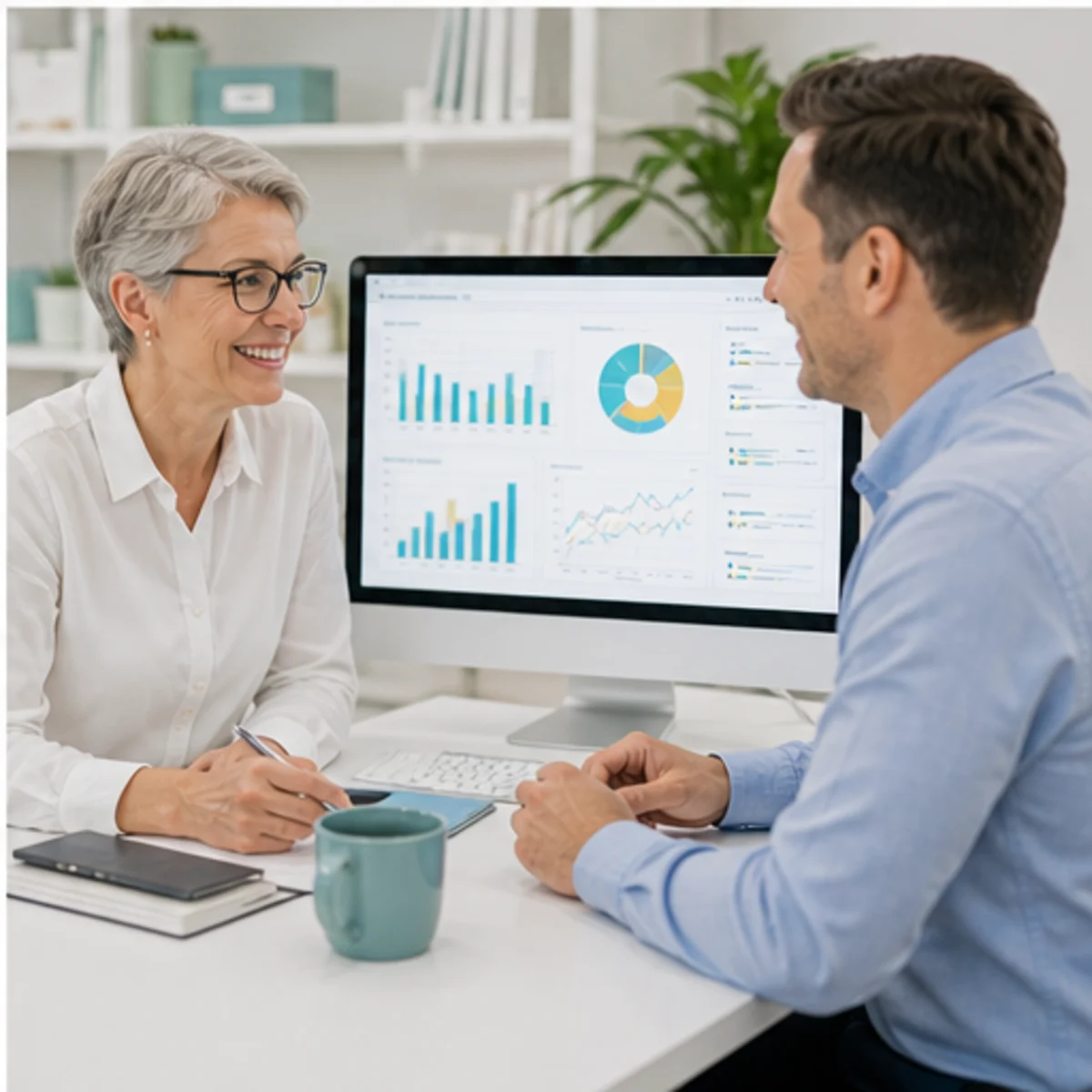 Smackdab CRM visual for wholesalers showing relationship reporting