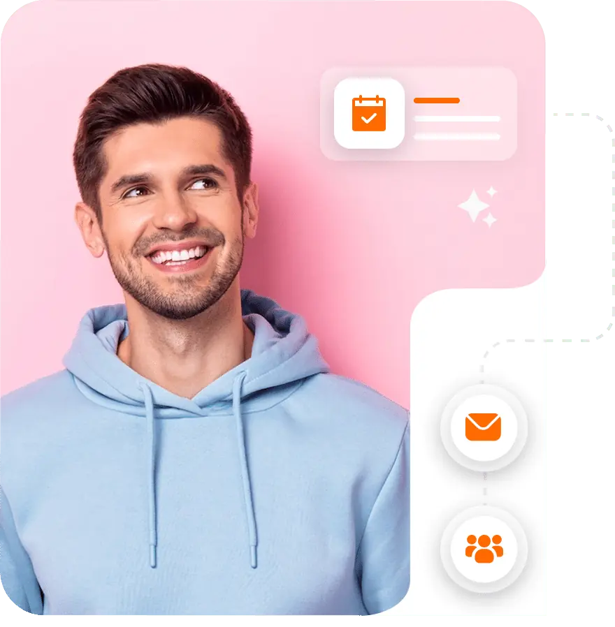 Smackdab scheduling workflow for booking meetings